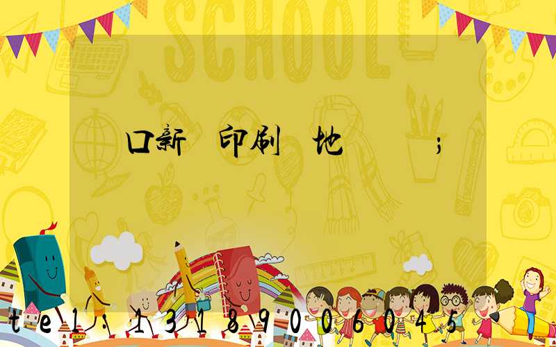 硚口新華印刷廠地塊規劃